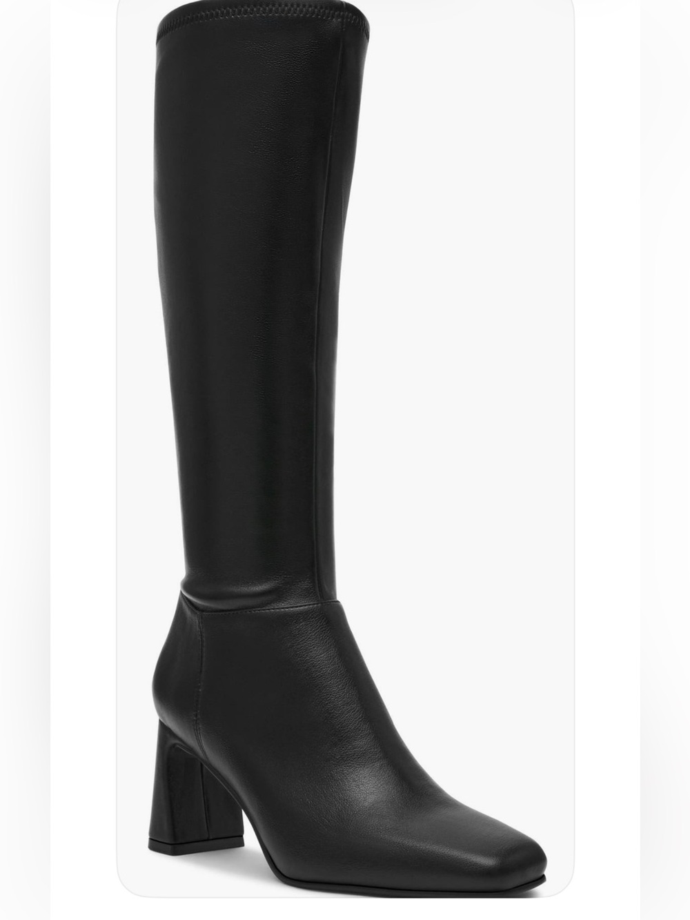 Steve Madden Hunny Knee High Boots Black Size 8.5 New in Box